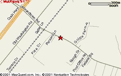 Map to meeting location